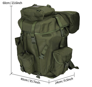 Sac à dos militaire robuste Olive Drab Olive Drab pour l'extérieur