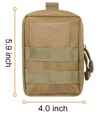 Mini pochette Molle horizontale pour téléphone