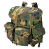 Sac à dos militaire olive terne à sangle modulaire pour compagnon de combat