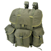 Sac à dos militaire olive terne à sangle modulaire pour compagnon de combat